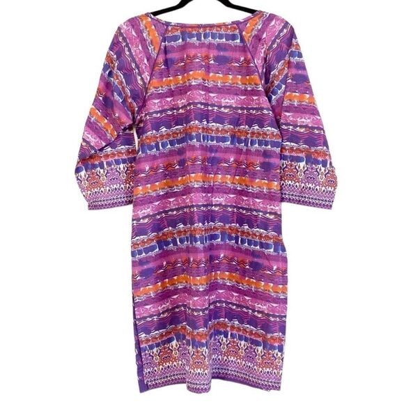 Vintage Biba Batik Print Tunic Top Sz 38 NWT - Picture 7 of 8